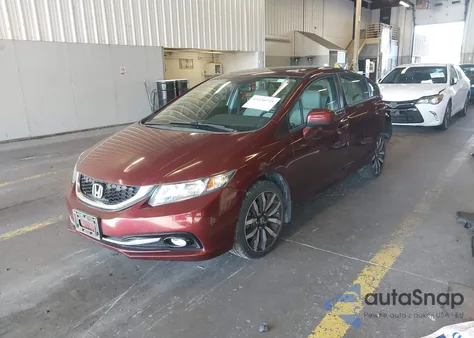2015 Honda Civic Ex-L from USA, damaged, VIN 19XFB2F94FE218951